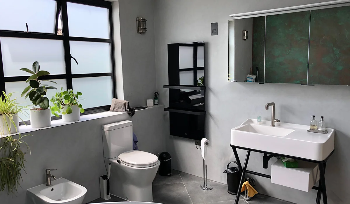 Perfecte multifunctionele verwarming voor badkamers