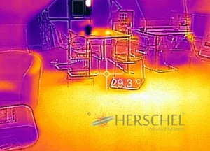 Effect of Infrared on an environment