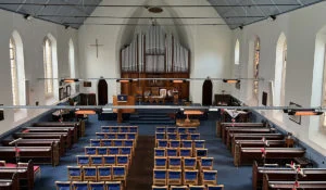 Herschel Colorado verwarmt een kerk