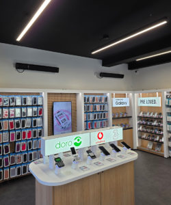 Aspect XL geïnstalleerd in de winkel