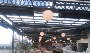 Aspect verwarming van de NED in Londen