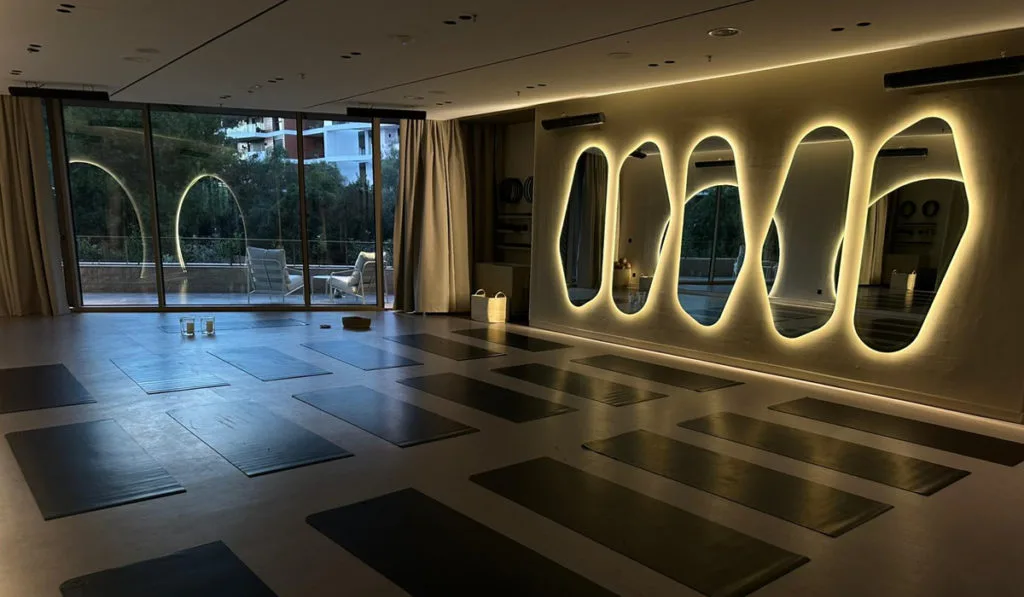 Herschel Aspect XL geïnstalleerd in een yogastudio in Parijs