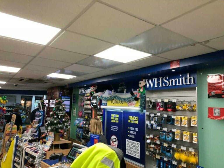 WHSmith winkel, snelweg diensten