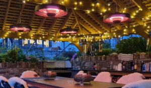 Hawaii hangende terrasverwarmer