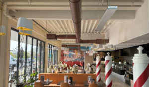 White Summit geïnstalleerd in een ijswinkel