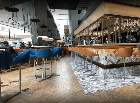 Radisson Blu-bar in Glasgow