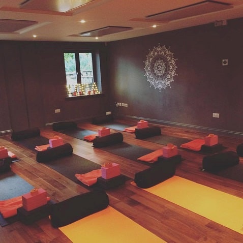 verwarming yogastudio's