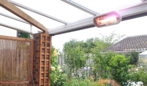 Miami witte terrasverwarmer