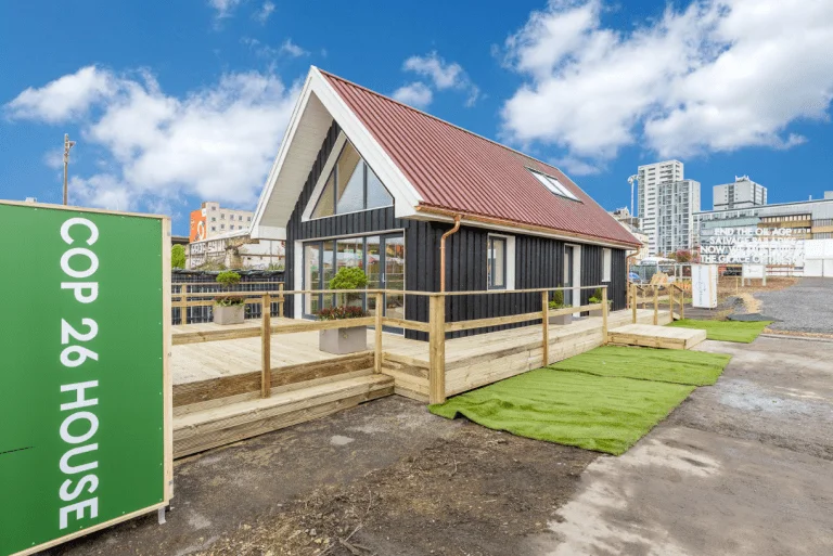 Zero Carbon behuizing: ‘COP26 House’