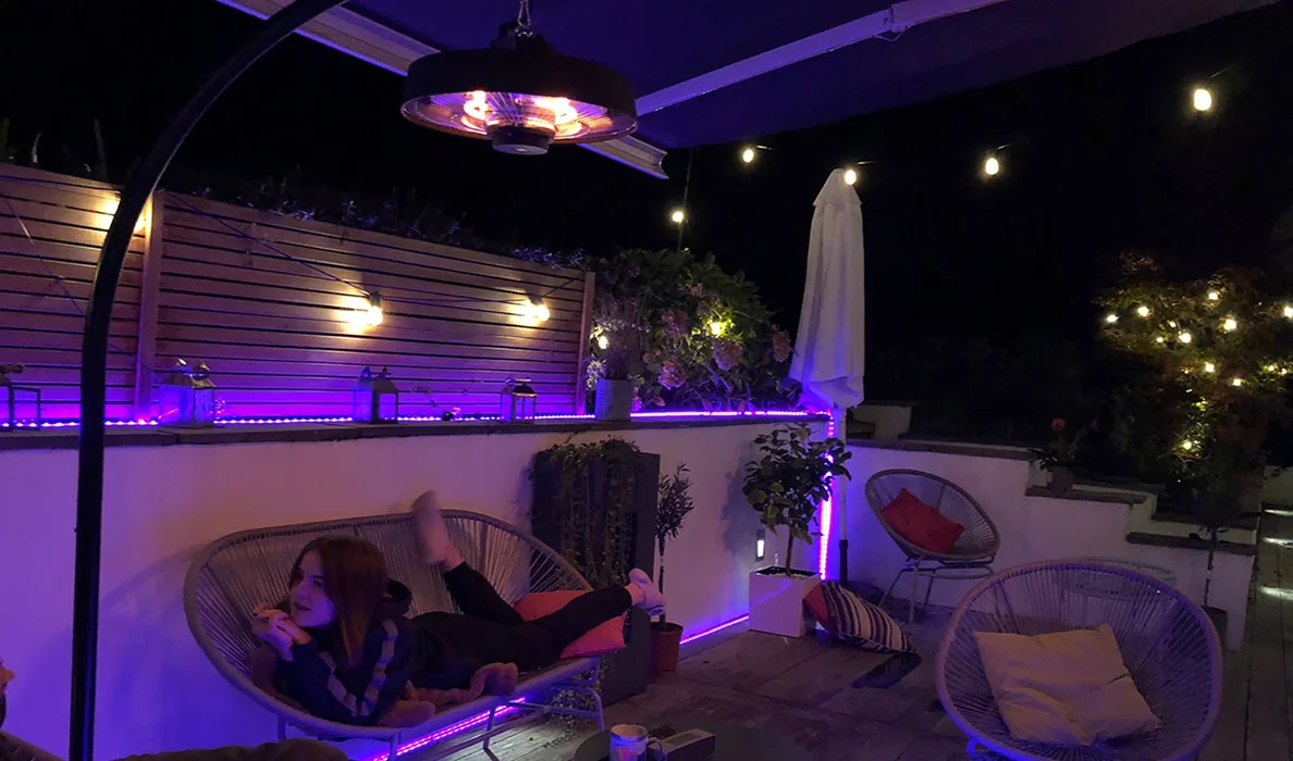 Hawaii Wave in de tuin