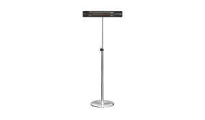 California Zwart op zilveren standaard