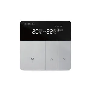 Herschel iQ T-MKS bedrade Wifi Thermostaat - Zilver