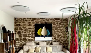 XLS rond geïnstalleerd in huis