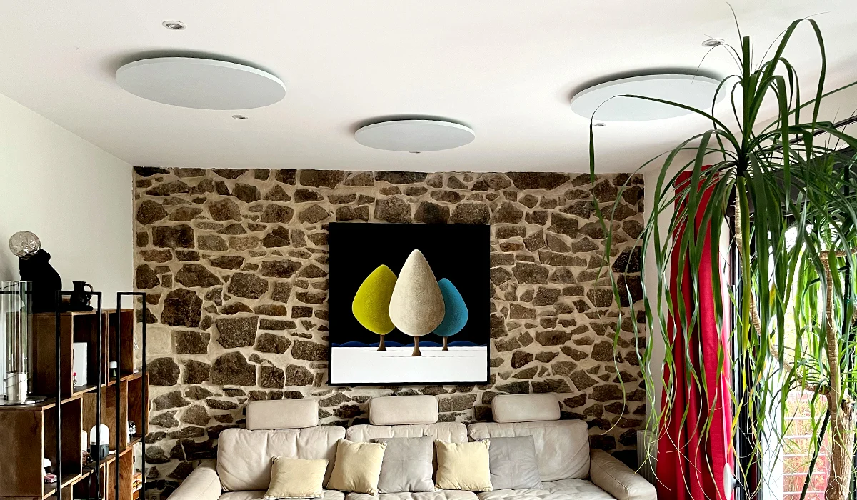 XLS rond geïnstalleerd in huis