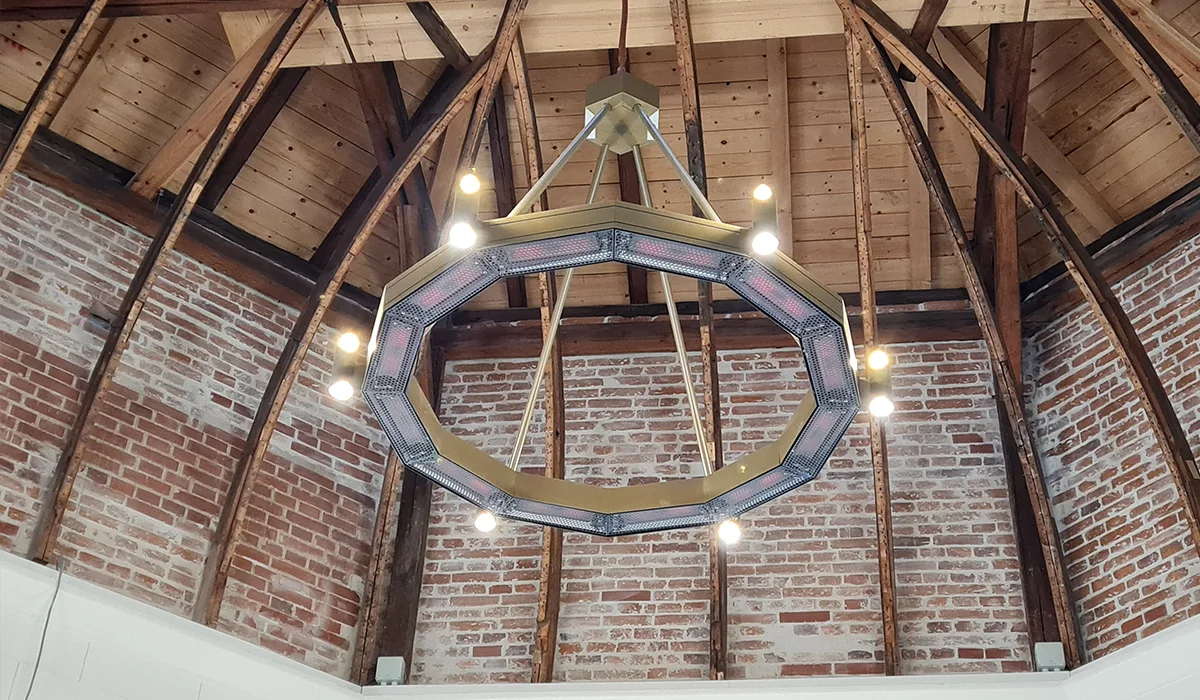 Halo geïnstalleerd in Duitse kerk