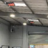 Vulcan Heater in grote werkplaats bij Kubota UK