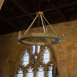 Halo met verlichting