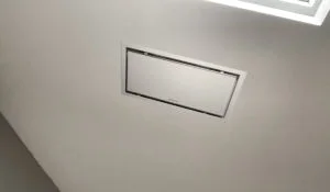 Krystal wit inbouw plafond (gelijk met het plafond)