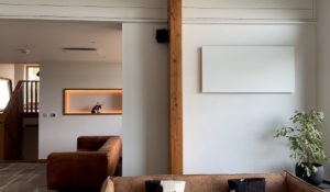 Comfort infrarood paneel in woonruimte