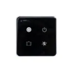 Regeling met vier verwarmingsscènes – Zwart