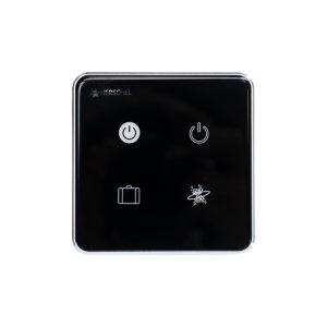 Regeling met vier verwarmingsscènes – Zwart