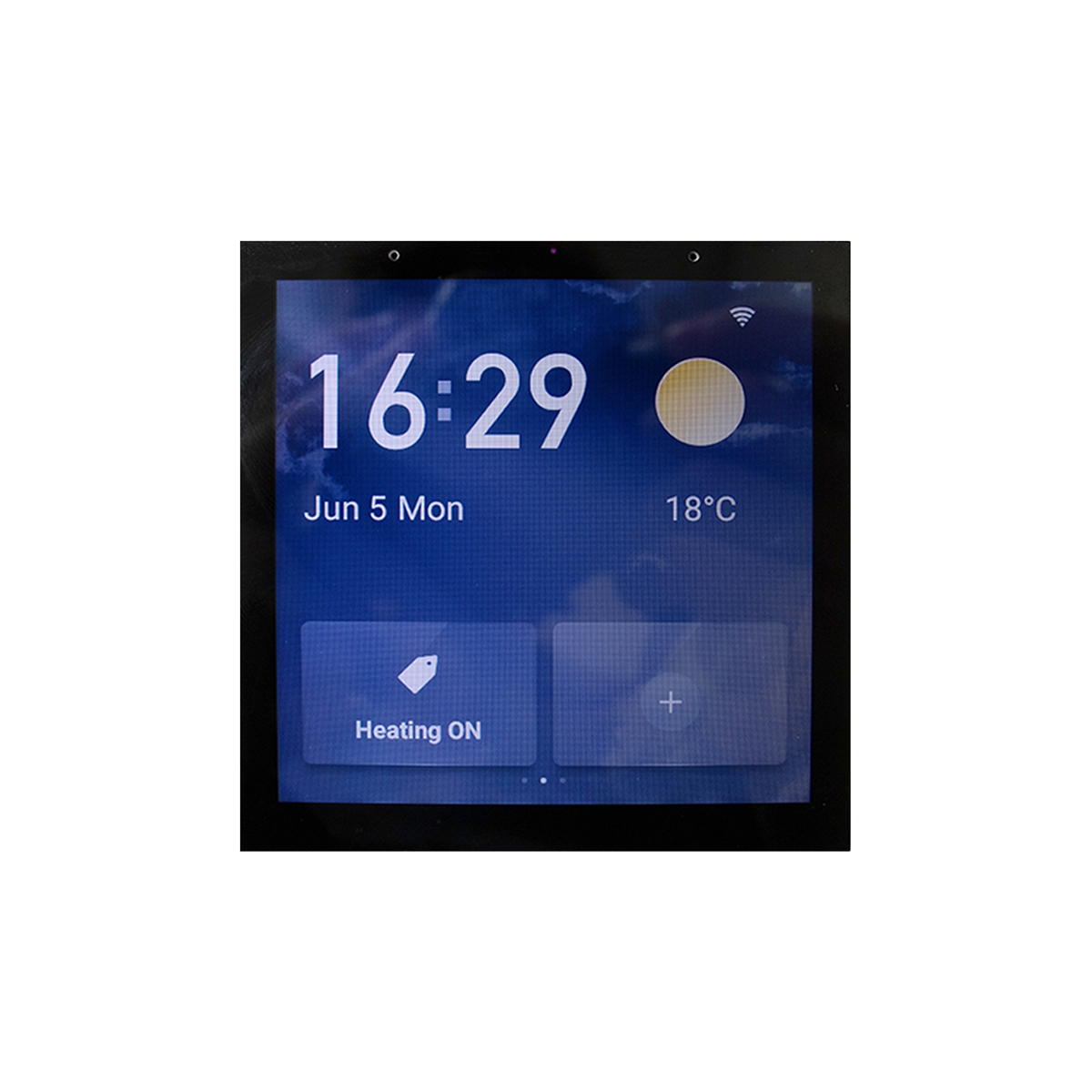 Centrale bediening met touchscreen