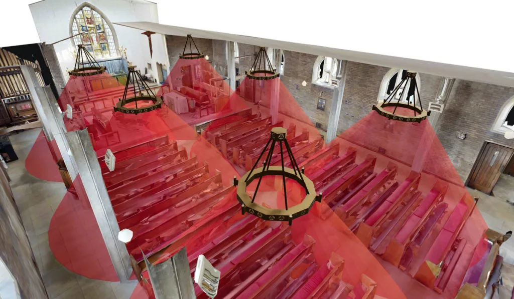 Halo verwarmingszone