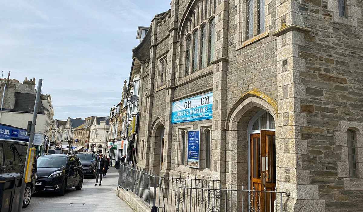 evangelische kerk van Newqauy