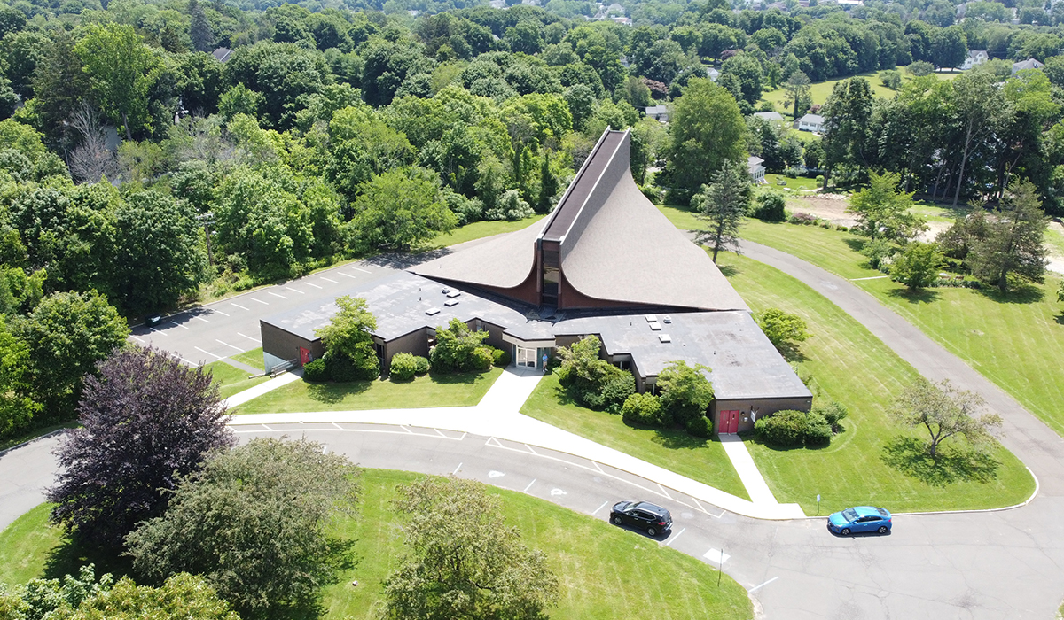 Danbury Methodist Church in de VS