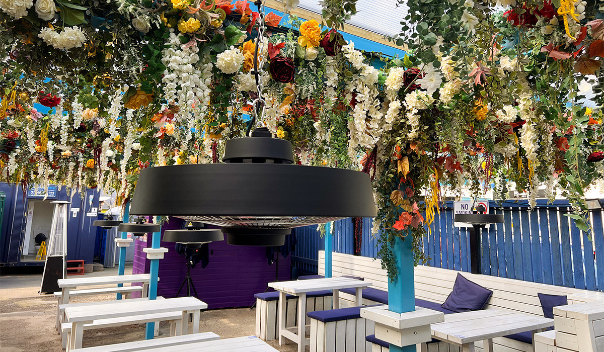 Hawaii in openluchtrestaurant