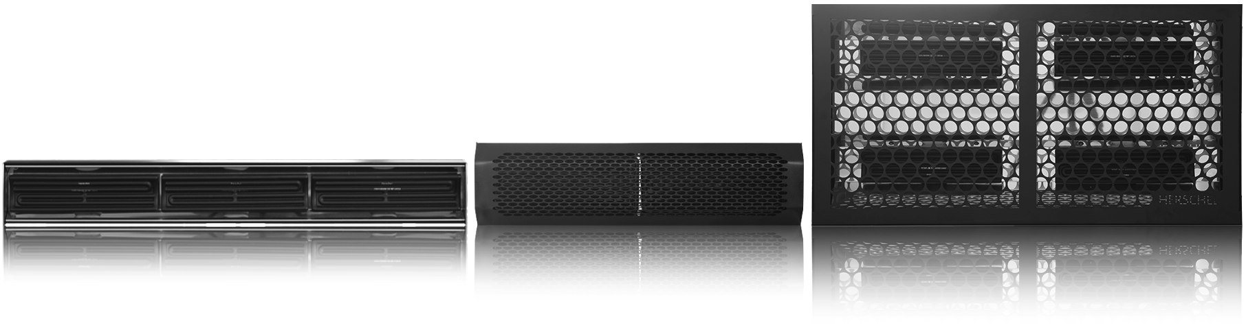 De commerciële EU-producten van Herschel omvatten Power, Advantage IR en Aspect XL.