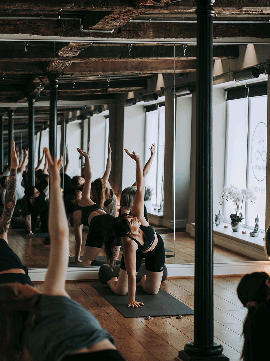 Yoga-verwarming in XL-formaat